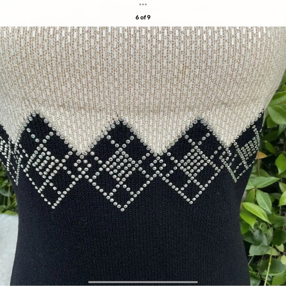 St John Evening Sz 2 Argyle Diamond 💎 Sequin crystal rhinestone couture Dress - Picture 5 of 7